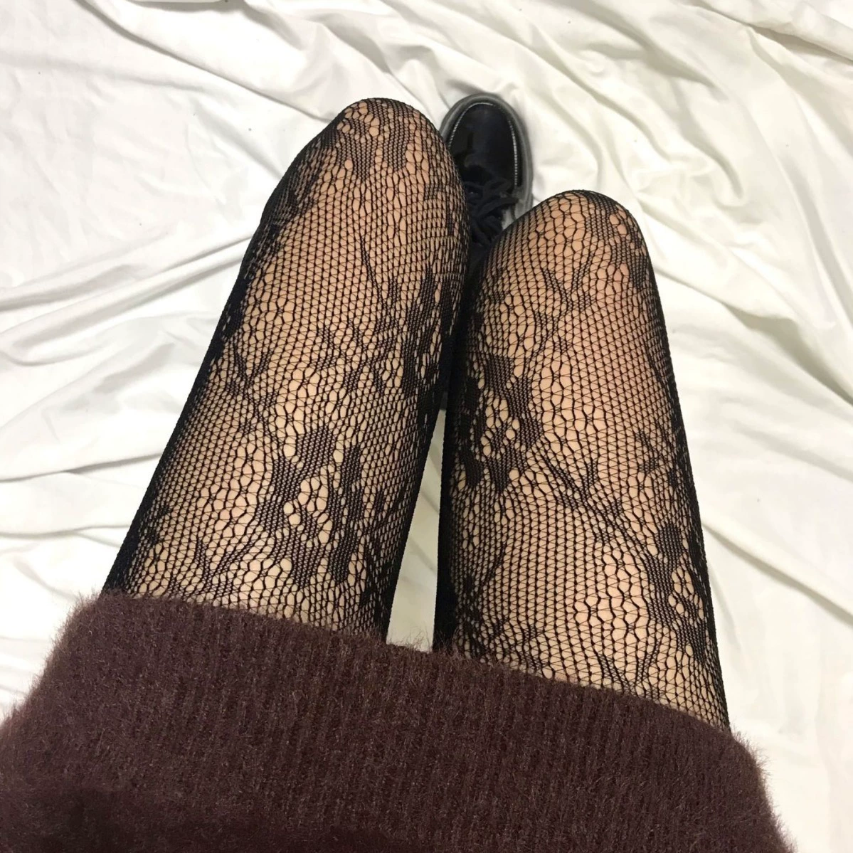 Т tights японские ретро кружевные колготки, стиль лолита, тонкая прозрачная ткань, один размер