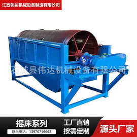厂家定制大型滚筒筛煤矿金属分选圆筒筛振动式矿用筛分设备筛沙机