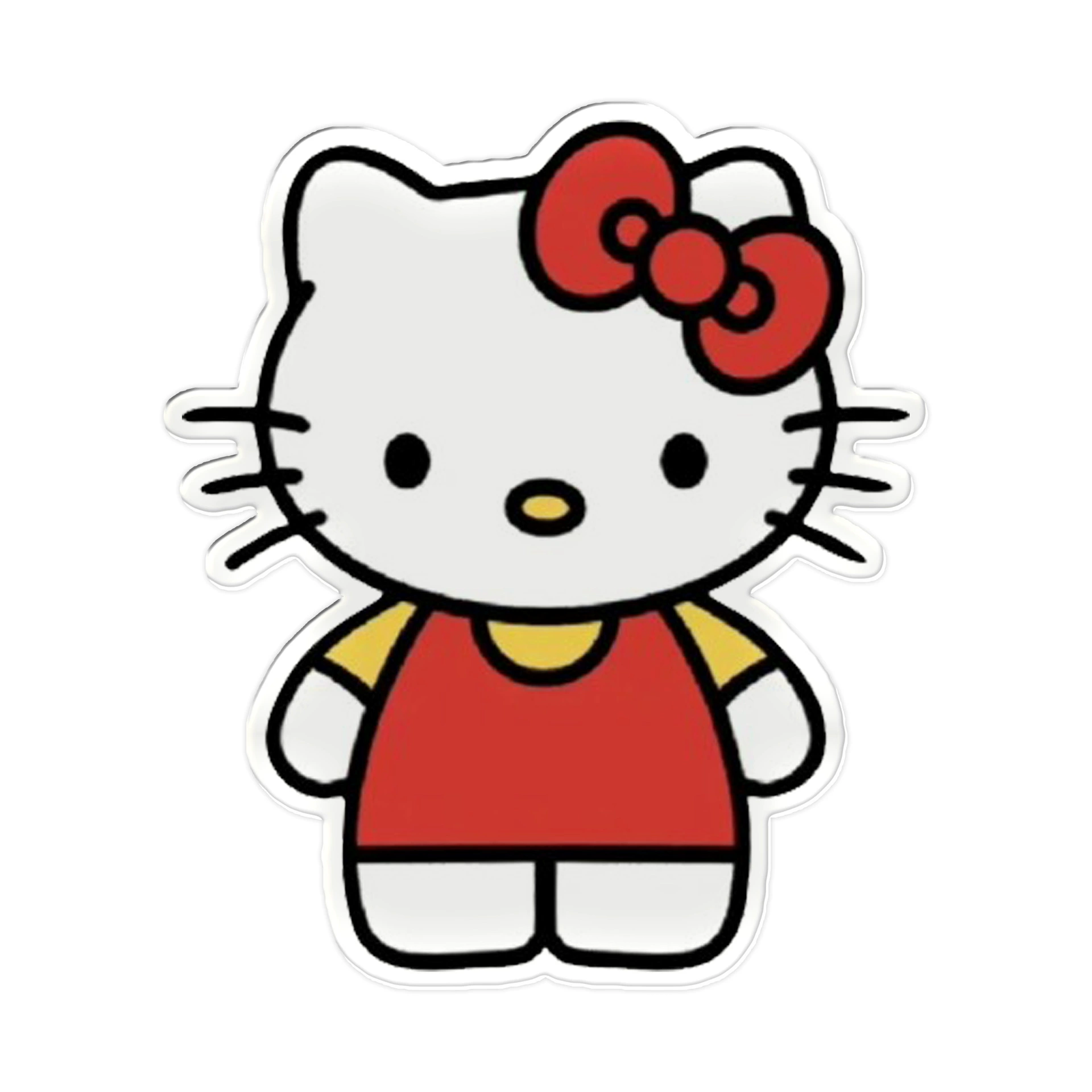 Hello kitty, acrylic cartoon cute double-sided accessories