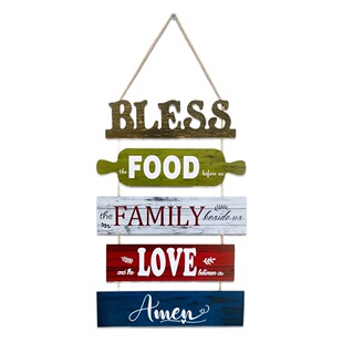 Wall Decoration Wall Hanging American Country Wooden Listing Home Decoration Living Room Background Wall Decoration Wooden Plate Wooden Painting Mural