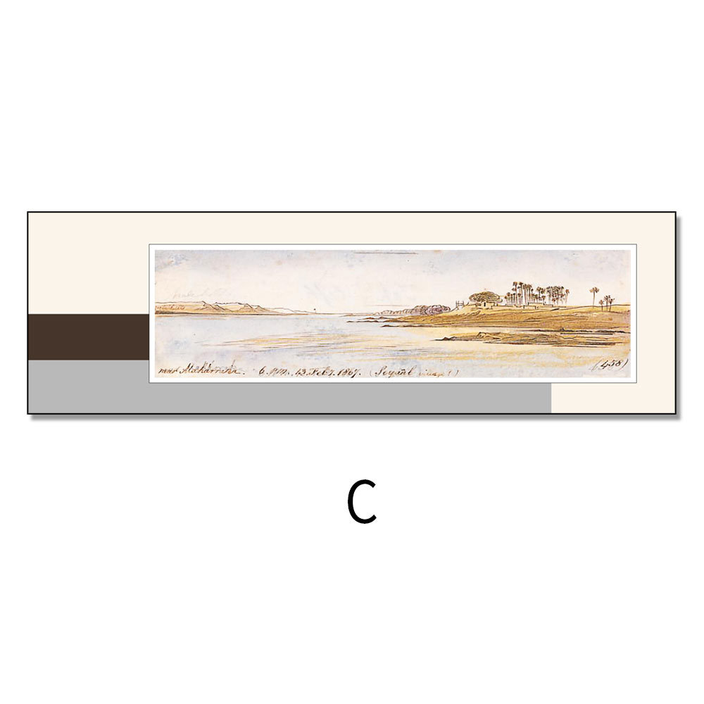 Dormitorio cabecera pintura decorativa moderna minimalista dormitorio principal sala de estar colgando pintura paisaje Sala Principal diseño mural de alta calidad