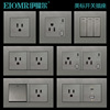 grey 86 American Standard U.S. regulations Japanese Wall source socket U.S.A Canada Taiwan Province 15A Panel darker