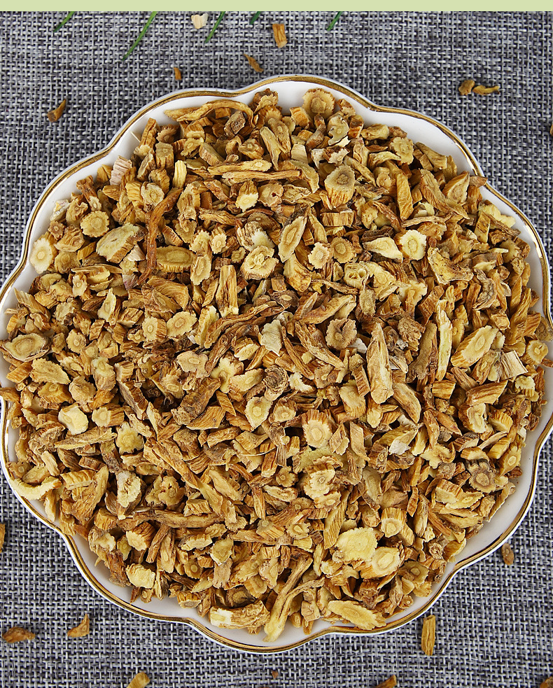 Qin Jiao Slices (Gentiana macrophylla) — Dried Large-Leaf Gentian Root, Unsulfured 500g overview