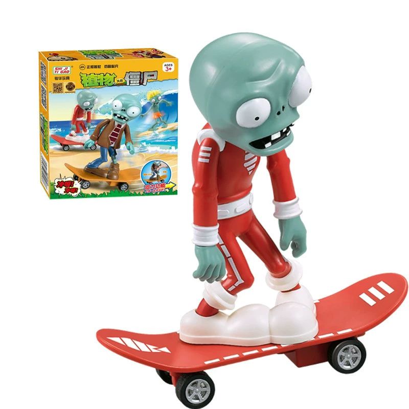 Воин, Plants vs. Zombies, игрушка, автомобиль, минифигурка, подарочная коробка