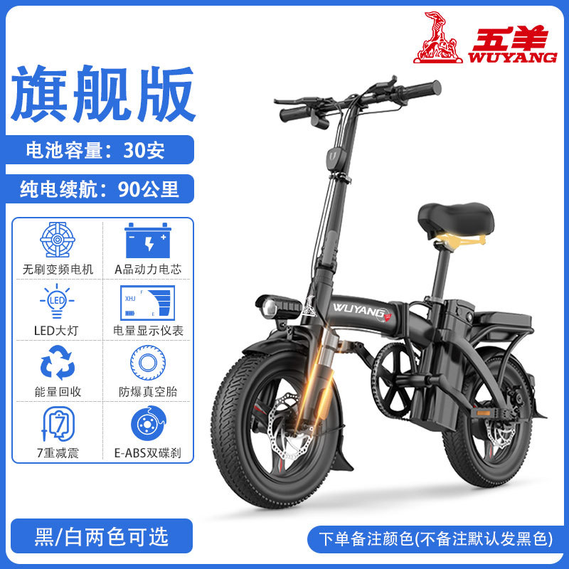 Folding Electric, Wuyang Auto Parts and Accessories - flagship30a-electric-90kmbrushless-motora-grade-battery-5-year-warranty-48v-20ah