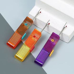 Automatic Foldable Seam Ripper for Handmade Cross Stitch Thread, U-Shaped New Seam Ripper Tool