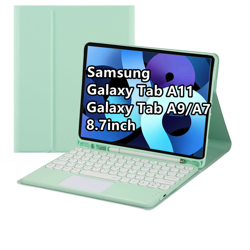 Suitable for Samsung Galaxy Tab A11 Wireless Bluetooth Keyboard Protective Cover Samsung 8.7inch Tablet Case Suitable for Samsung Galaxy Tab A11 Wireless Bluetooth Keyboard Protective Cover Samsung 8.7inch Tablet Case