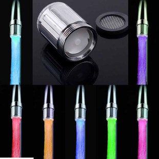 Led faucet colorful dragon head lamp basin faucet LED luminous faucet water flow power generation free power supply A6