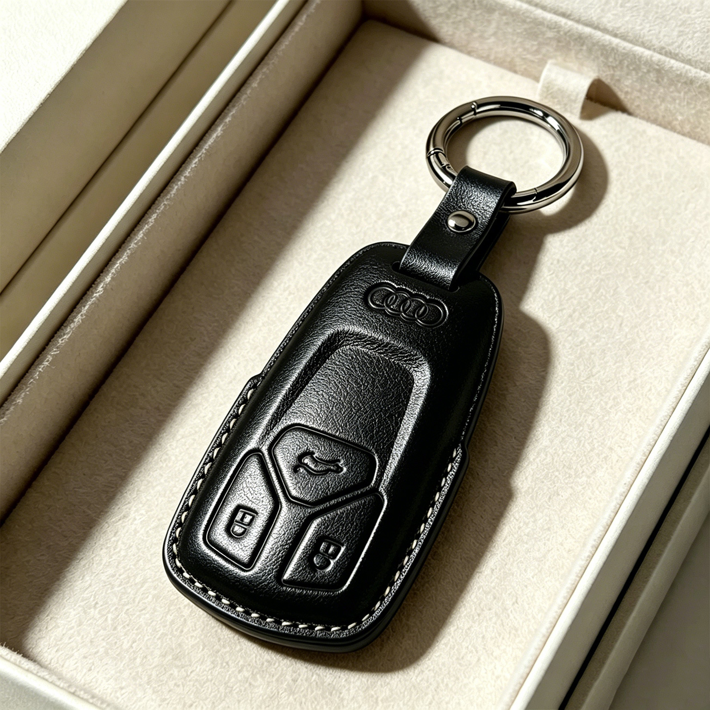 Audi A4L car key case Q5L/A5 special A6L/A3/Q3/Q2L protective cover A7L men's q4etron case