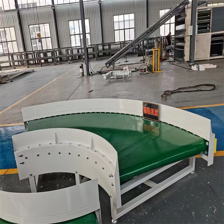 双层双侧皮带输送机双层转弯机90度双层转弯皮带机链板线滚筒线