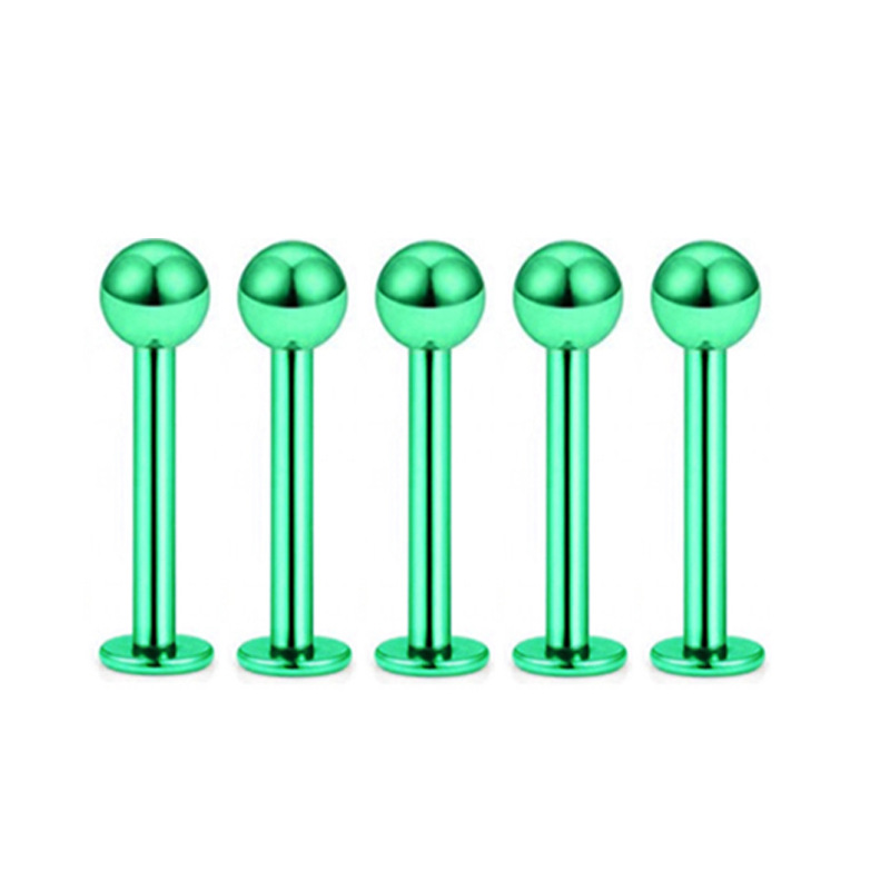 8 Colors Stainless Steel Star Lip Nails, Eyebrow Nails, Nose Nails, Ear Bone Nails Set of 5 - Piercing Jewelry detail image 12