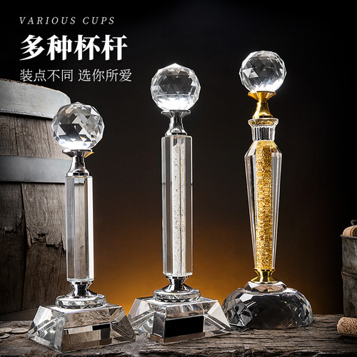 Manufacturer European style goblet champagne glass hanging wine glass rack creative gift crystal red wine rotating cup rack