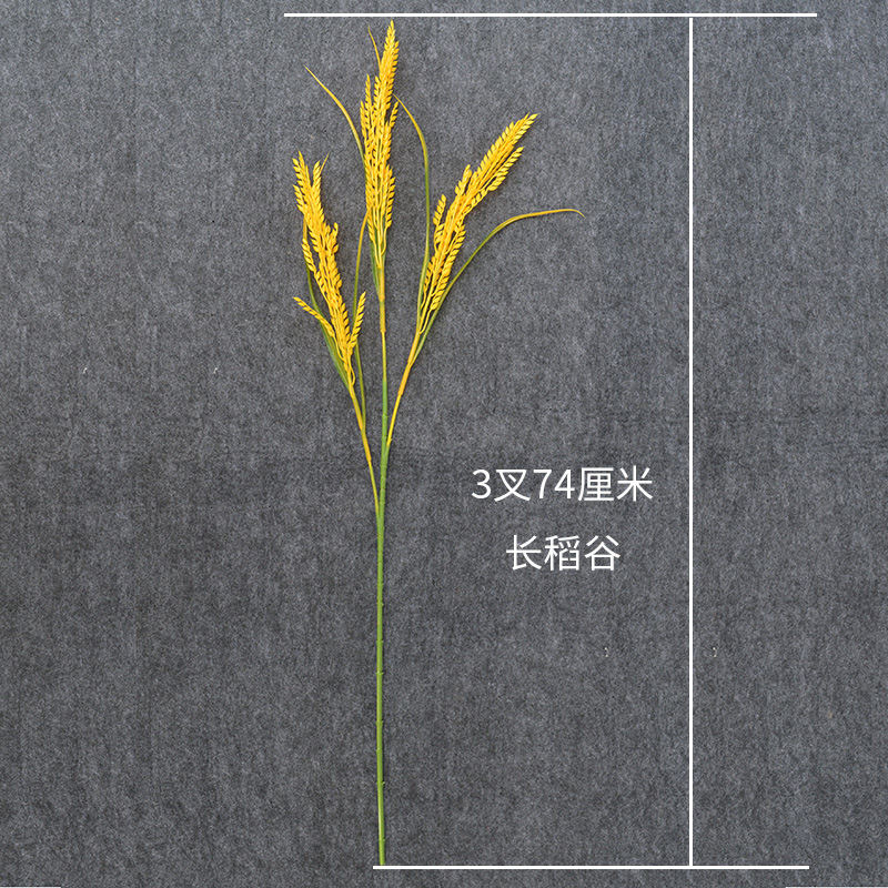 (E) 포크 3 개 74cm 쌀