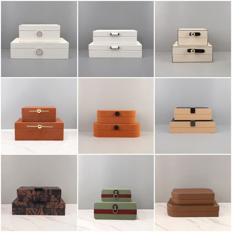 Modern Simple Geometric Jewelry Storage Box Desktop Ornaments Bedroom Coat Rack Hotel Model Room Home Decorations