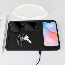 新款现货无线充电盘无线充手机支架15w无线快充无线充电器无线充