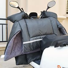 电动车挡风被冬季加厚加绒防寒保暖防水新款电瓶车加大防风罩双面