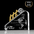 水晶奖杯创意金属小人金银铜制作公司年会 儿童活动团队优秀奖颁