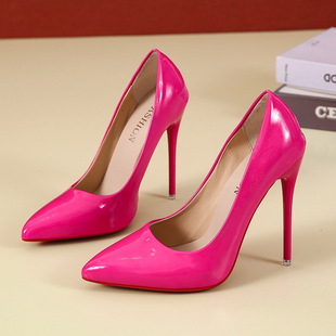 Foreign trade large size high heels women 2021 autumn stiletto pointed super high heel shoes fashion European and American women's shoes in stock