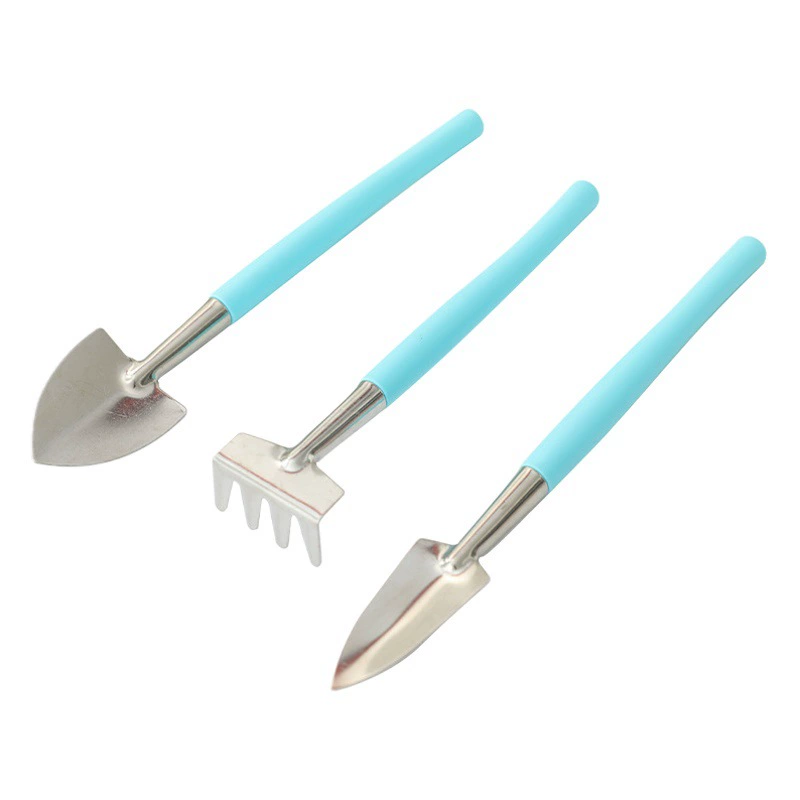 Нержавеющая сталь из трех частей Лопата голова садовые инструменты сочные Лопата микро пейзаж Лопата почва зеленый растение горшок посадки