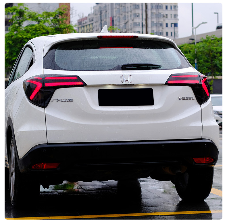 Suitable for 14-21 Honda Binzhi Led Taillight Assembly Modified Y-Type Scanning Led Driving Streamer Turn Signal