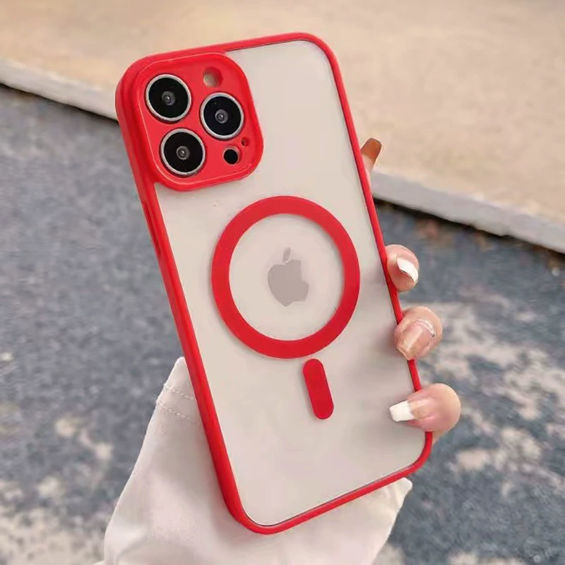 Чехол для телефона (Apple) совместимый с iPhone 13, прозрачная крышка из поликарбоната, матовый TPU-корпус, защита от падения
