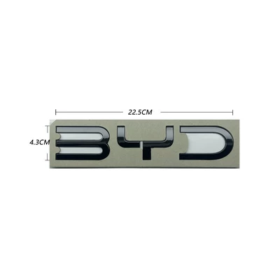 Suitable for BYD overseas vehicle Car logo - glossy-black-replacement-byd-large-logo-43-sealion06-25-model-seal