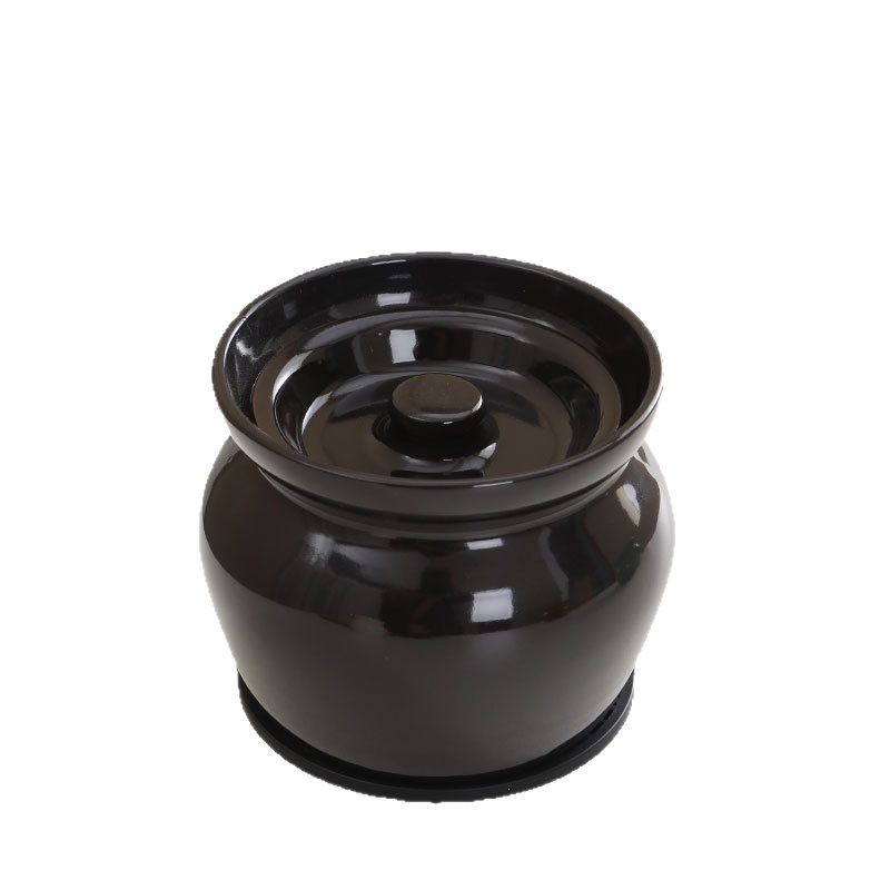 Olla de olla de barro guisada en agua, olla de estofado para una persona, olla de sopa con tapa, snacks de Shaxian, olla de sopa hirviendo de cerámica, venta directa de fábrica