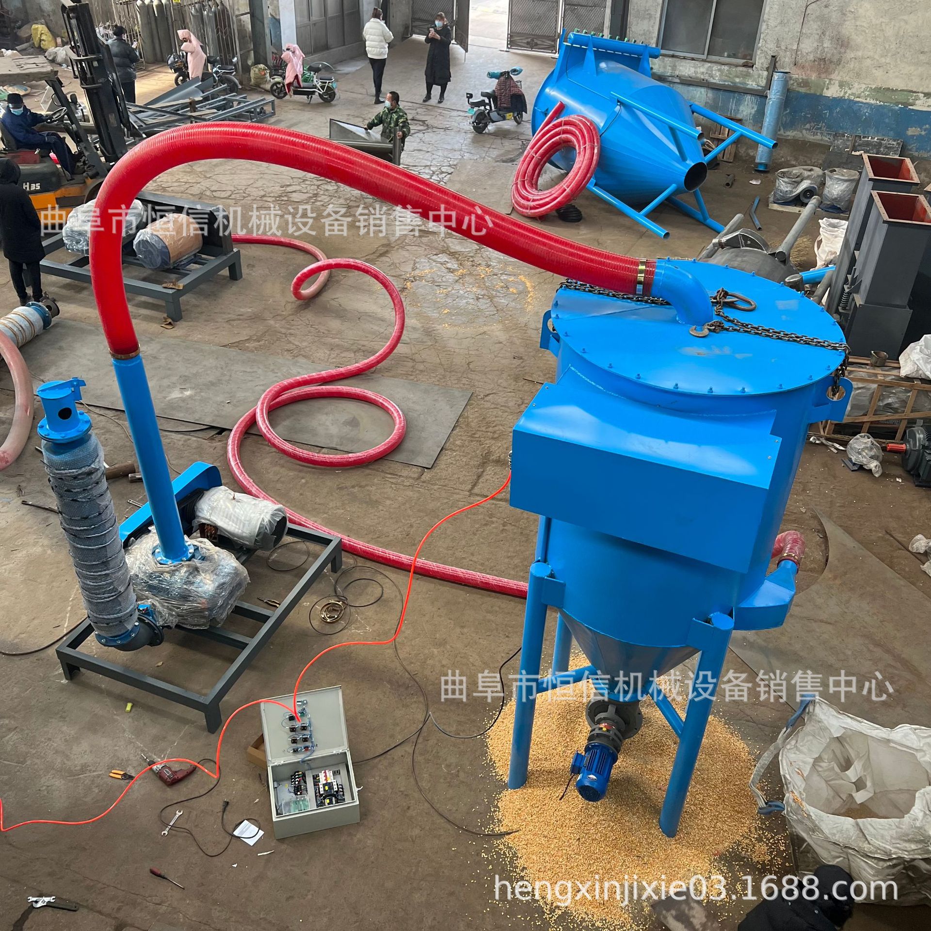 自吸式木屑木粉气力吸灰机zcjb 碳酸钙粉吨包气力吸灰机 型号齐全