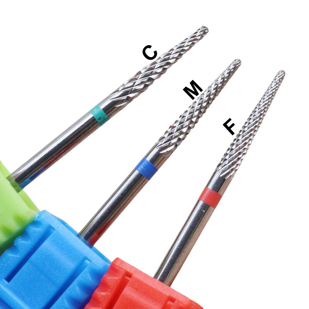 Высокоточная полировальная головка для маникюра EasyNail из вольфрамовой стали для удаления омертвевшей кожи и карманов с открытыми клапанами, диаметр ручки 2,35 мм