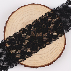 Warp-Knitted Lace Trim for Underwear, Lingerie, DIY Wedding Dresses, and Apparel Accessories – Nylon Elastic Lace