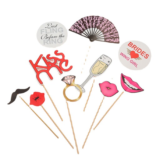 Photo props, holiday party and dance decoration props, creative and interesting photo props, wedding photo props