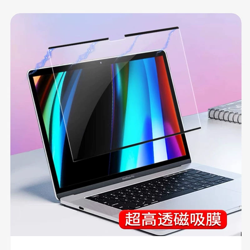 Защитная пленка с магнитной приватностью для MacBook, антиглянцевый фильм, магнитная защёлка, несколько моделей
