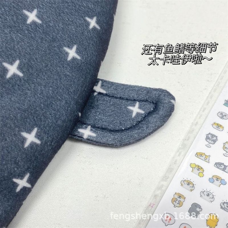 小紅書と同じスタイルのサメスターペンバッグインかわいい特殊な形のソフトかわいい癒しクリエイティブ面白い文具収納袋|undefined