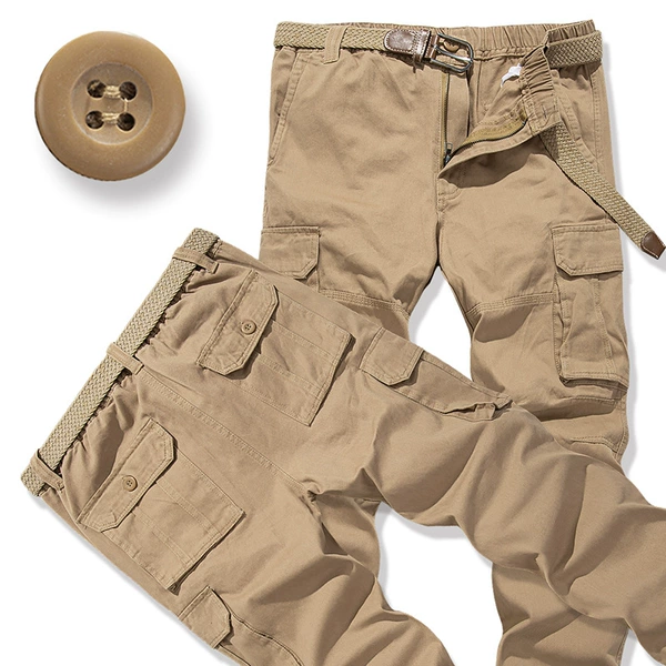 Khaki, fleece, elastic waist, J09