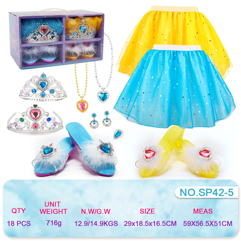 1416g Weight Dress Up & Pretend Play Toys Type Plastic Material Crown Pattern Cute Style Crown Plastic Dress Up & Pretend Play 3