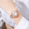 Calendar, fashionable brand quartz watch, light luxury style