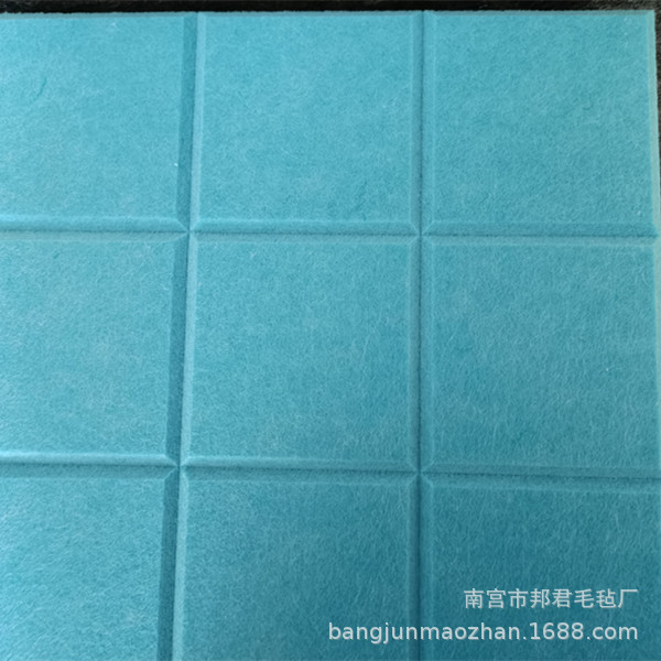 9mm grueso fieltro etiqueta de la pared nueve rejilla tablero de mensajes de Kindergarten trabaja tablero de exhibición de color DIY foto de la pared de fondo