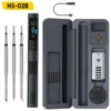 English version HS-02B+3 soldering iron tips+mobile workbench