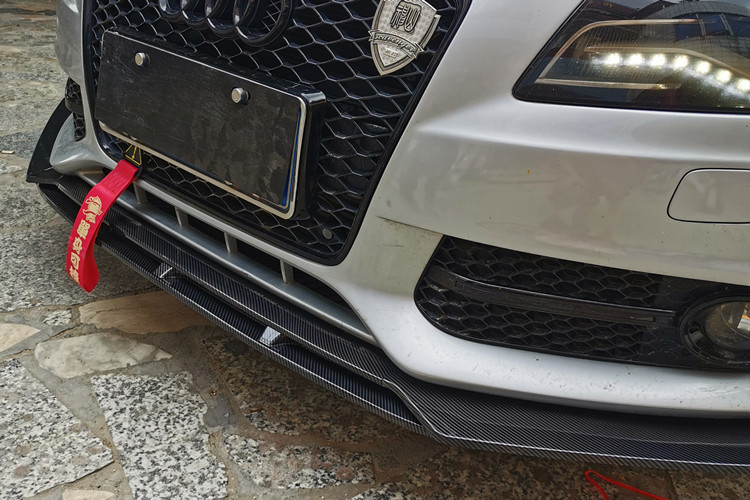 Suitable for Old Audi A3 A4L A6 Q3 Front Shovel Front Lip Spoiler Size Surround Modification and Decoration Anti-Collision