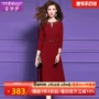 修身气质新款中长款连衣裙
