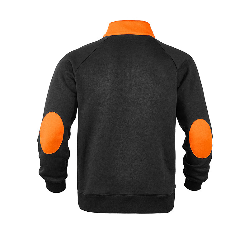 Men's Half Zip Sweatshirt With Stand Collar For Autumn And Winter_voghion.com