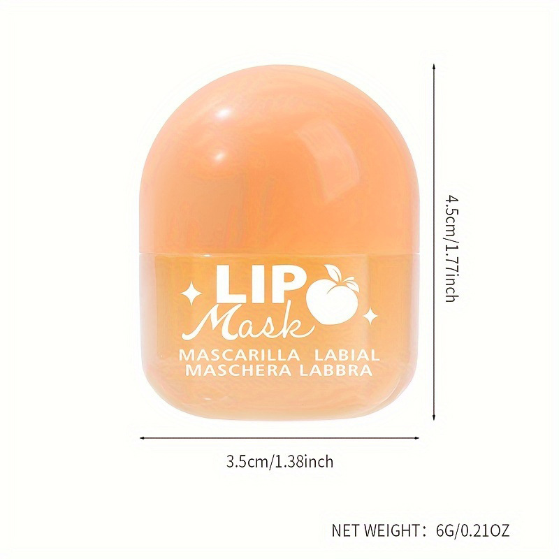 USHAS Mascarilla de labios de punto transfronterizo europea y americana, hidratante e hidratante, bálsamo labial para aclarar las líneas de los labios UC014