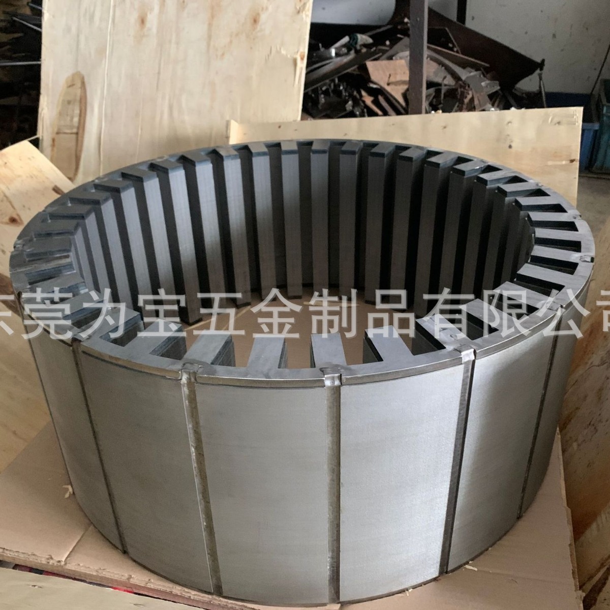 大型柴油发电机铁芯定子加工打样钉制，新型工艺成本低高效