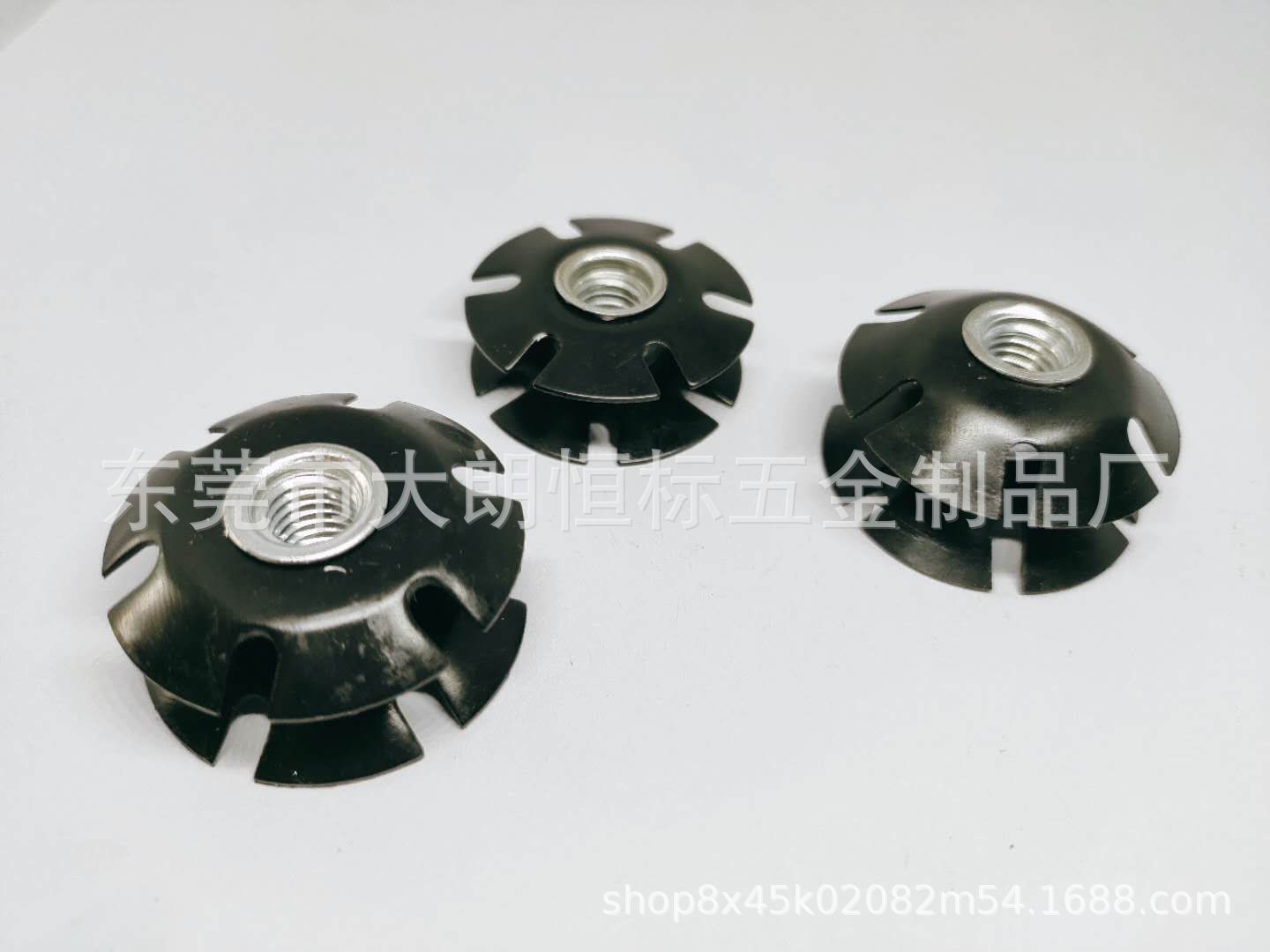 M8*30.8*15L滑板车车头管塞  代焊接弹片   管内连接件  太阳花