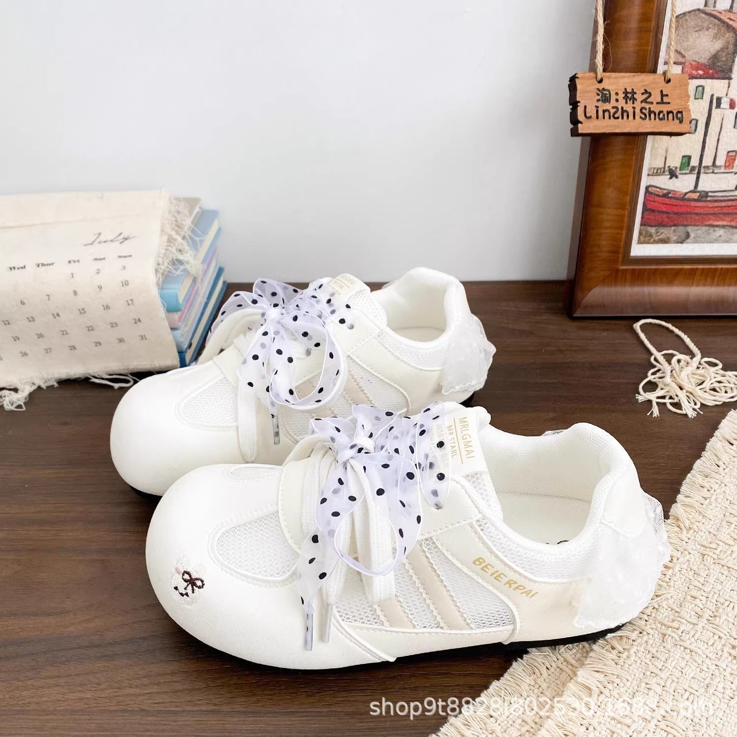 B3702 Baer2026 nuevo zapato de entrenamiento de bajo nivel de color de moda versátil estilo coreano zapatos de diseño único zapatos casuales image 6