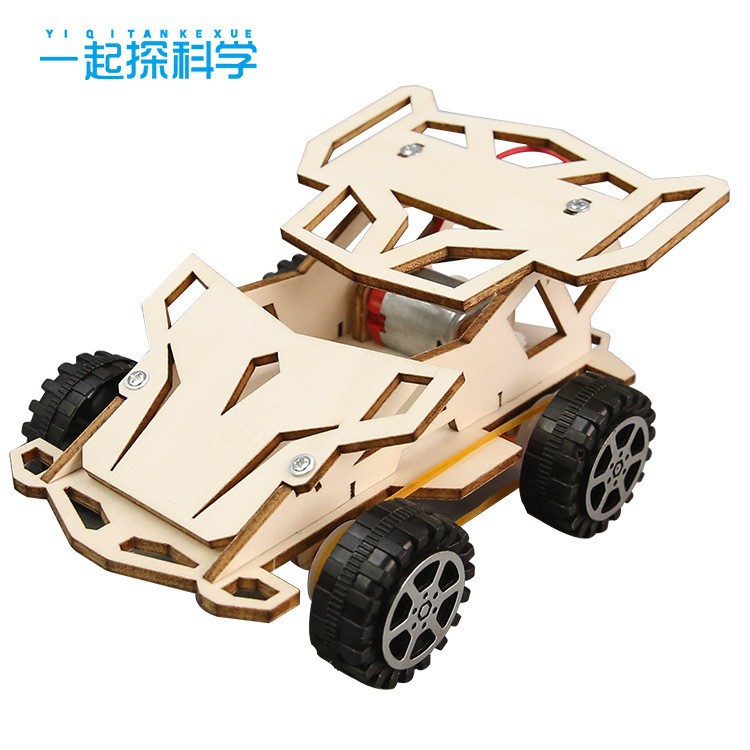 Electric four-wheel drive car