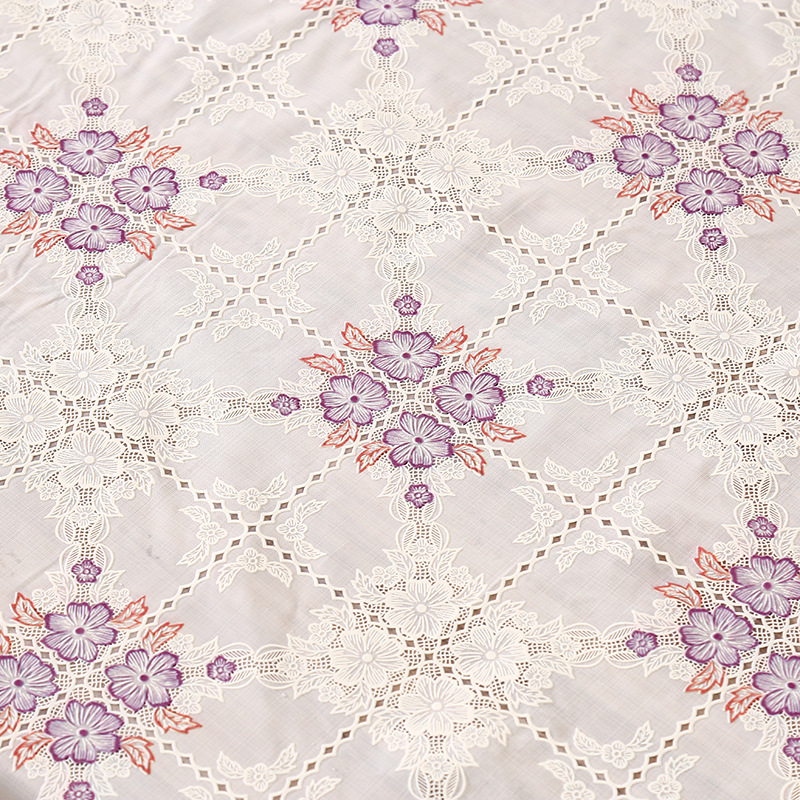 Elegante estilo europeo simple estilo floral hueco manto de mesa idílico a prueba de agua a prueba de contaminación a prueba de quemaduras transfronterizas suministro directo