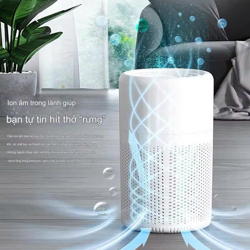 Air Purifier Removes Indoor Smoke and Odor Mlkk01, Eliminates Negative Ion Odor