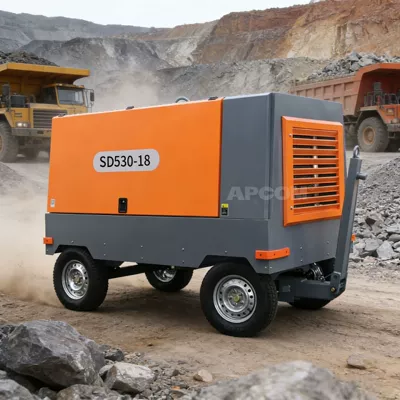 Hava kompressorları 22Kw Mining Mobile 1.2Mpa