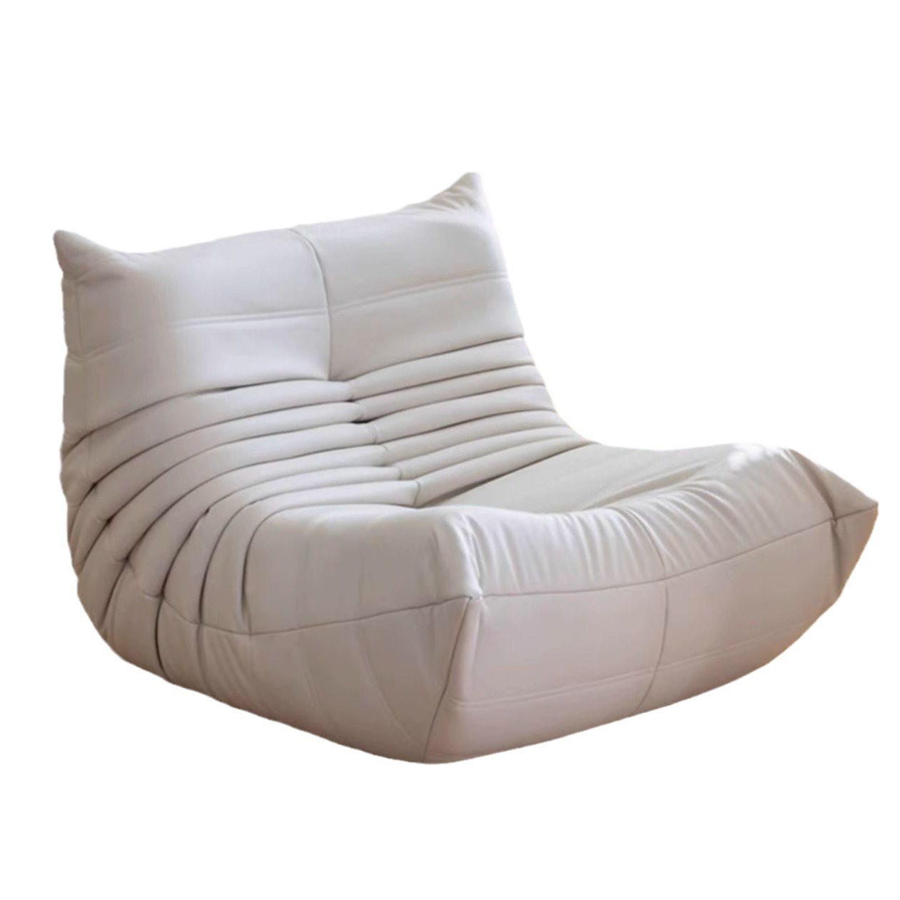 Suministro Exclusivo Transfronterizo de Sofá Cama Perezoso Tipo Oruga, Adecuado para Sala de Estar, Se Puede Usar para Dormir y Recostarse, Balcón, Dormitorio, Sofá Individual Compacto Popular en Internet.